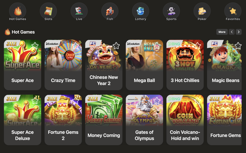 CrazyTime777 Casino Games