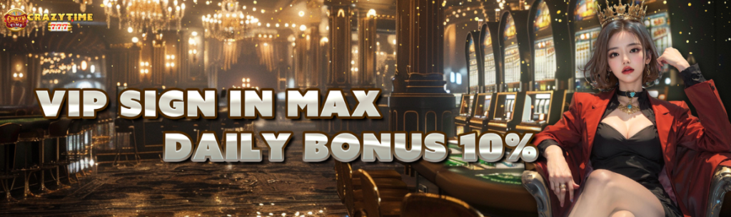 CrazyTime777 VIP Daily Casino Bonus